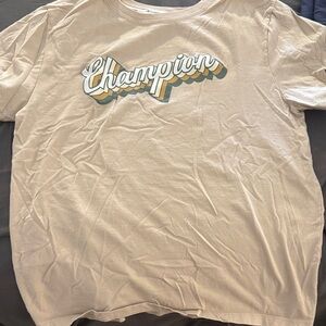 Champion Tan Graphic Tee